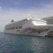 Norwegian Sky at Nassau, Bahamas.